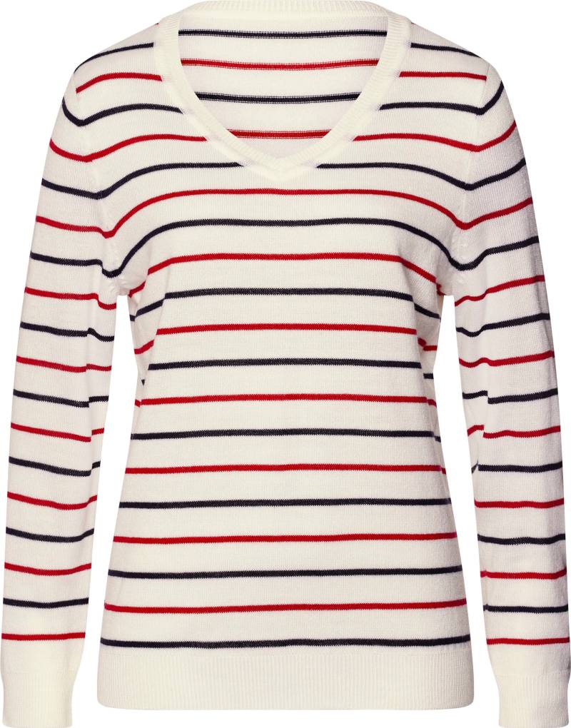 V-Ausschnitt-Pullover von Sieh an!