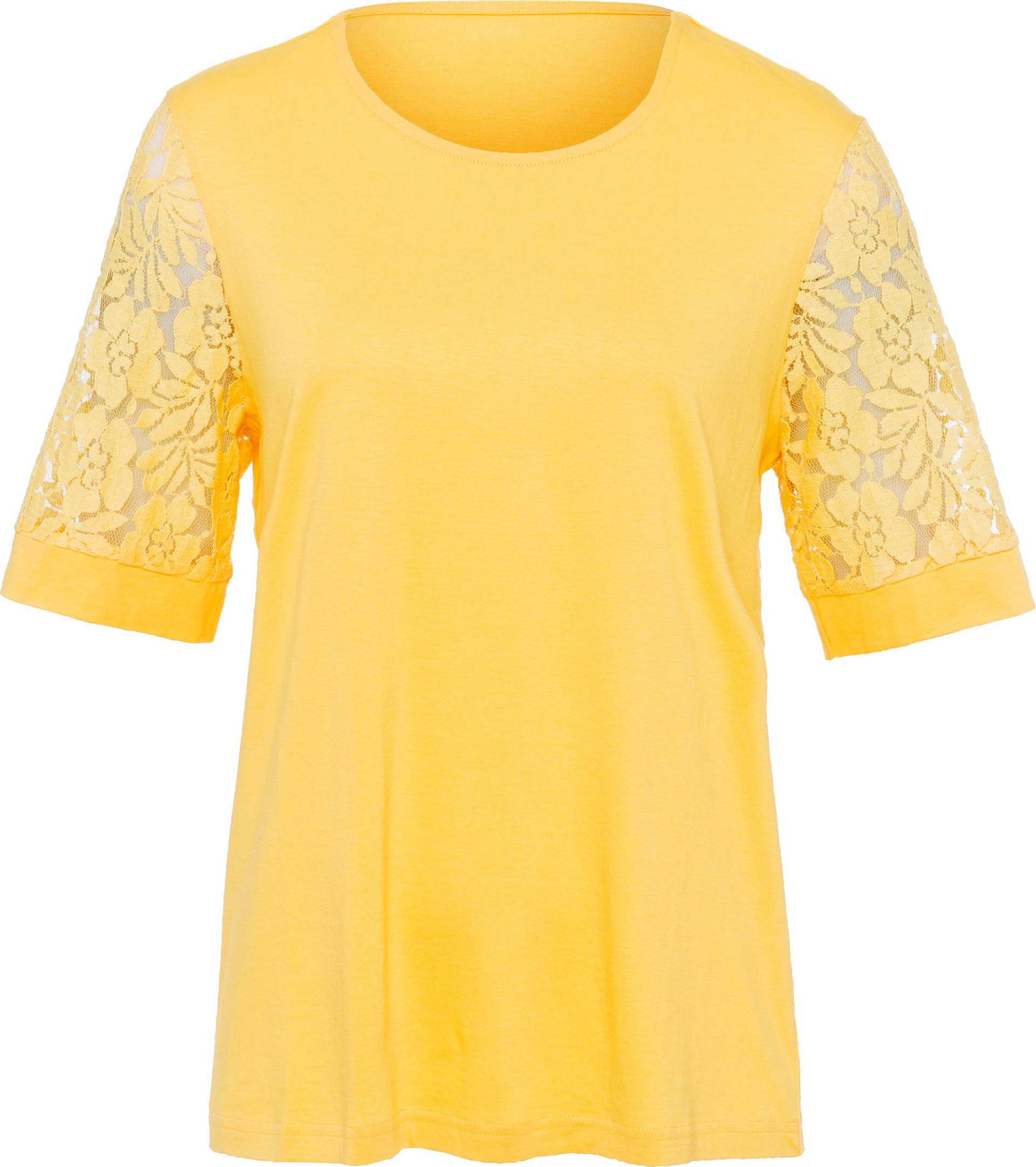 Sieh an! Damen Set: Shirt+Weste gelb von Sieh an!