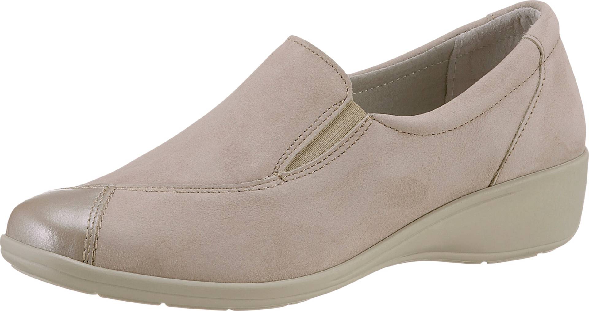 Sieh an! Damen Slipper champagner von airsoft comfort+