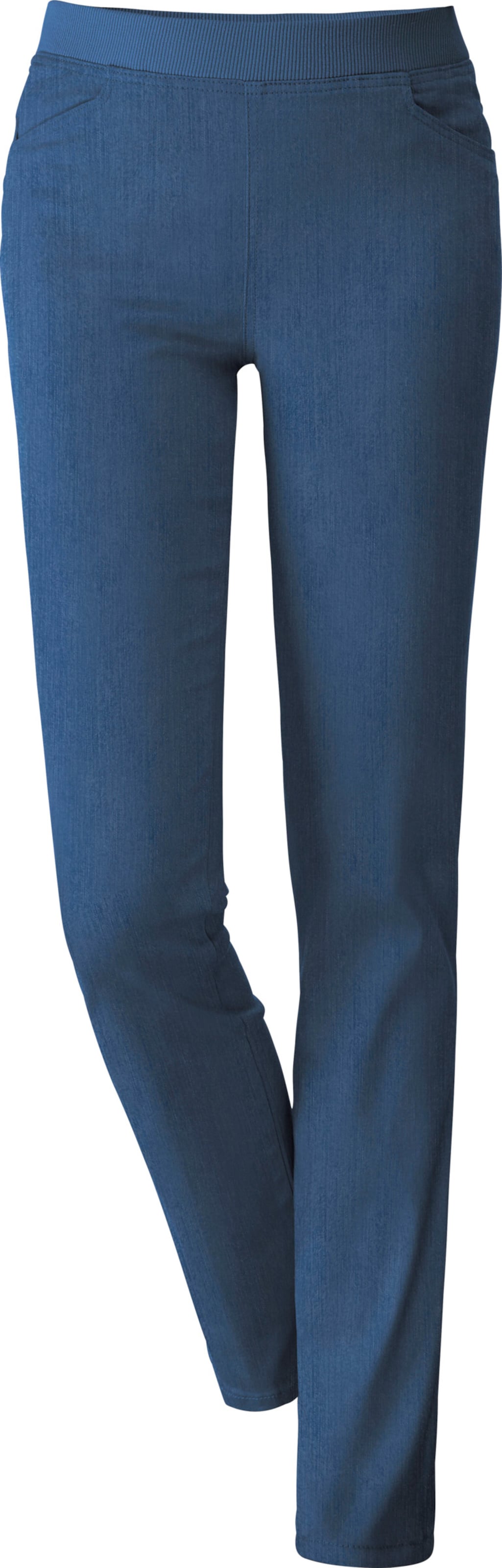 Sieh an! Damen Stretch-Jeans blue-bleached von Sieh an!