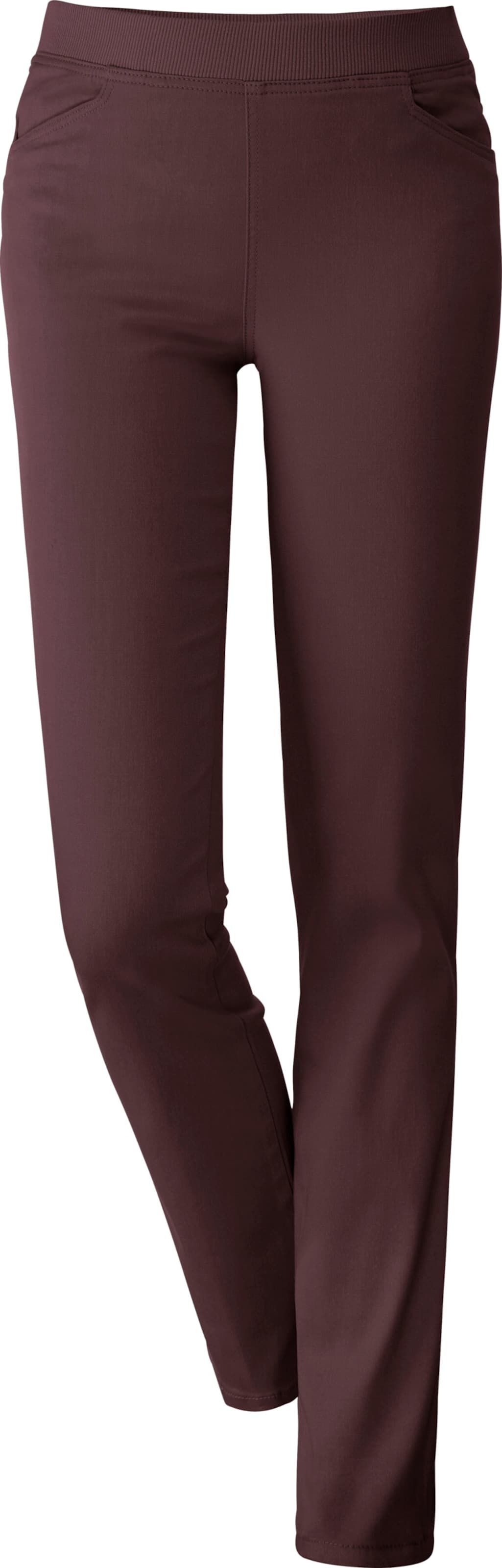 Sieh an! Damen Stretch-Jeans bordeaux von Sieh an!