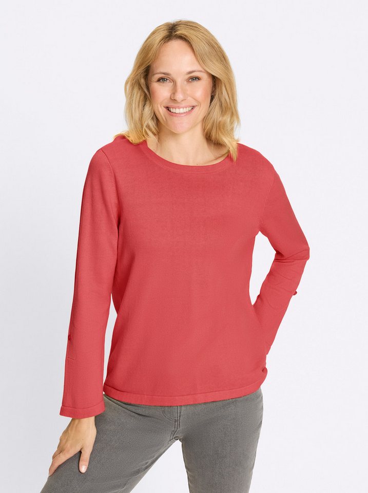 Sieh an! Strickpullover 3/4 Arm-Pullover . von Sieh an!