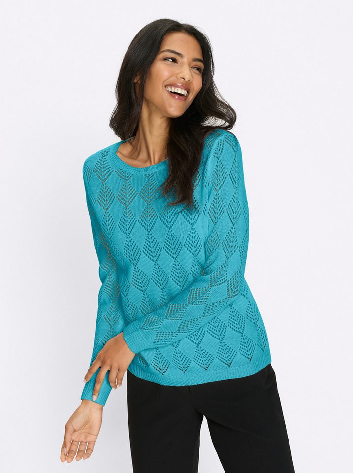Sieh an! Strickpullover Ajourpullover . von Sieh an!