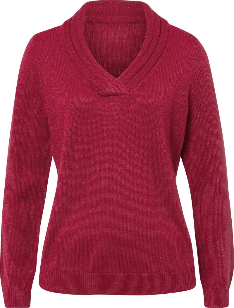 V-Ausschnitt-Pullover von Sieh an!