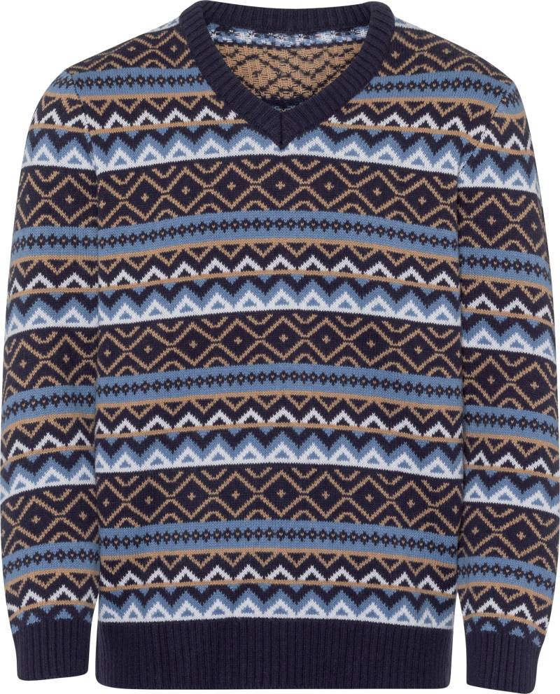 V-Ausschnitt-Pullover von Sieh an!