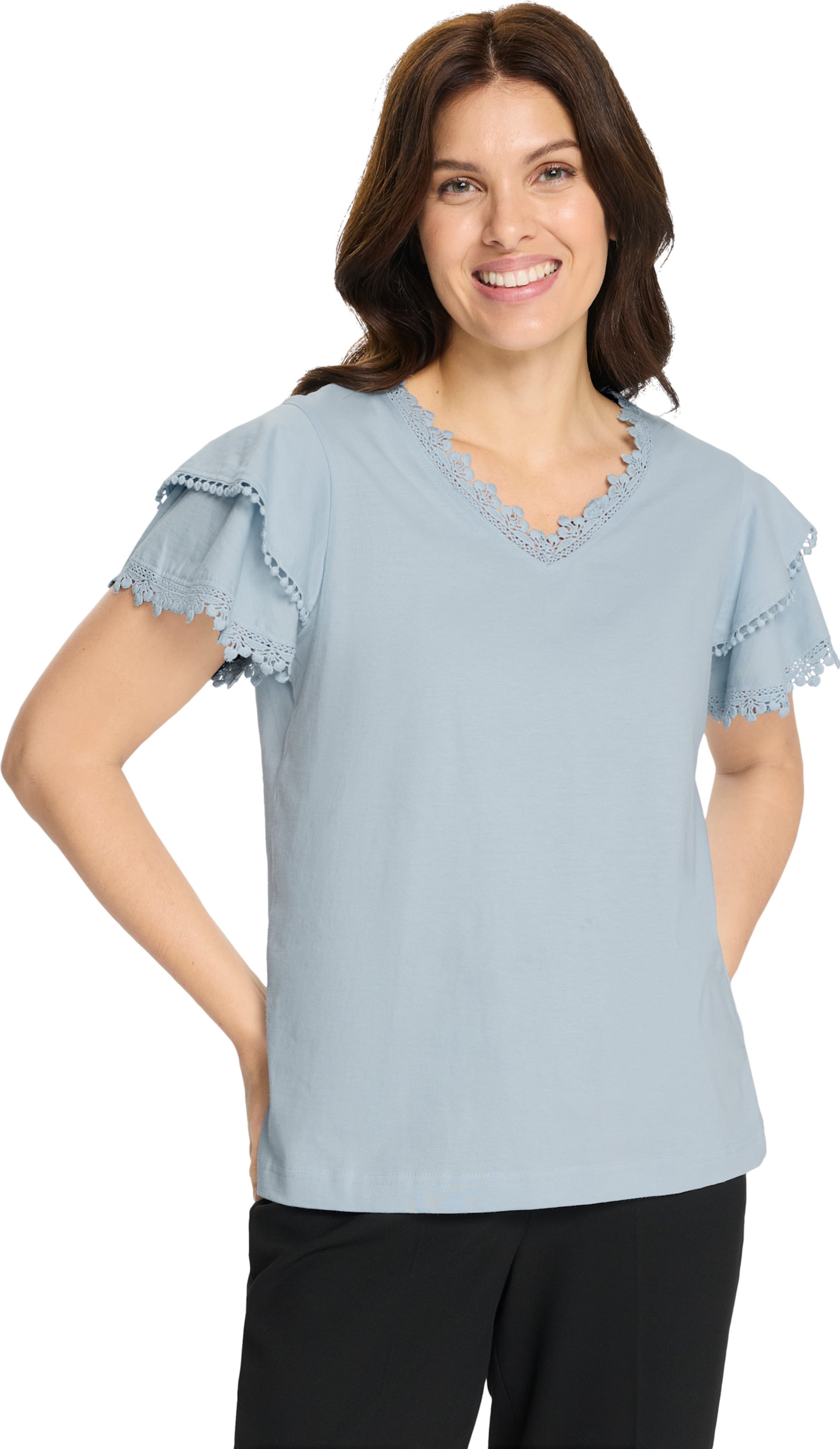 V-Shirt von Sieh an!