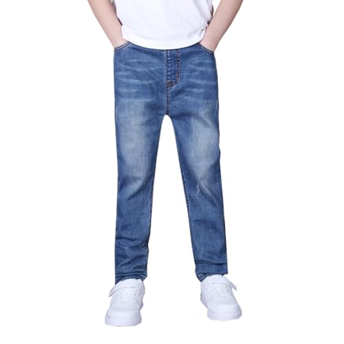 Siehin Jungen Frühling-Herbst Slim Jeanshosen Kinder Jeans Hose mit Elastischem Bund von Siehin