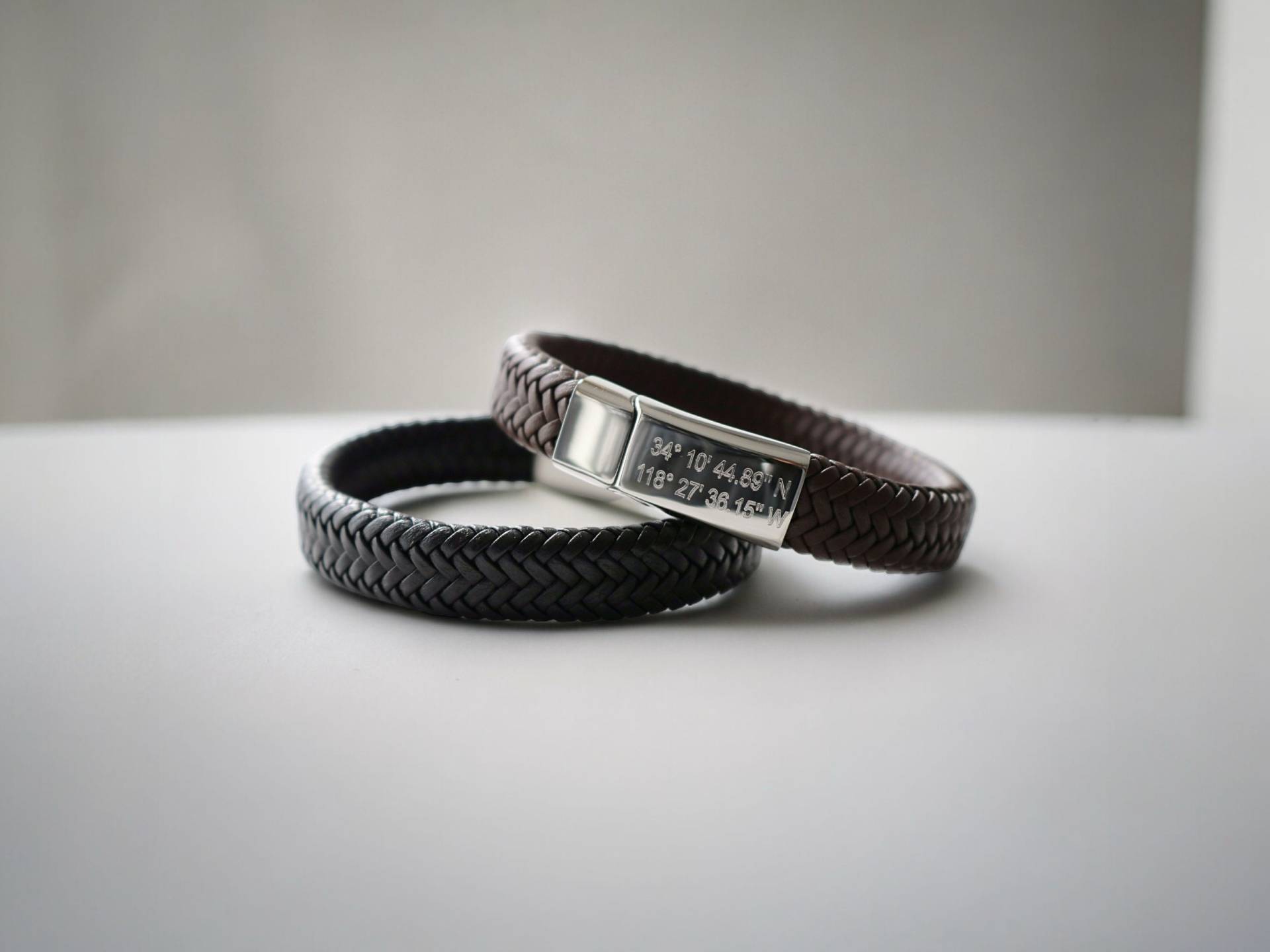 Ferngeschenk Für Ihn, Benutzerdefinierte Koordinaten Armband, Personalisierte Ferngeschenk von SiennaOliviaGifts