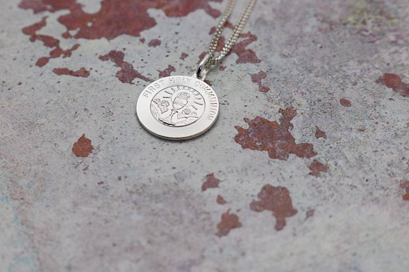 Kommunion Halskette - Erstkommunion Geschenk Zur von SiennaOliviaGifts