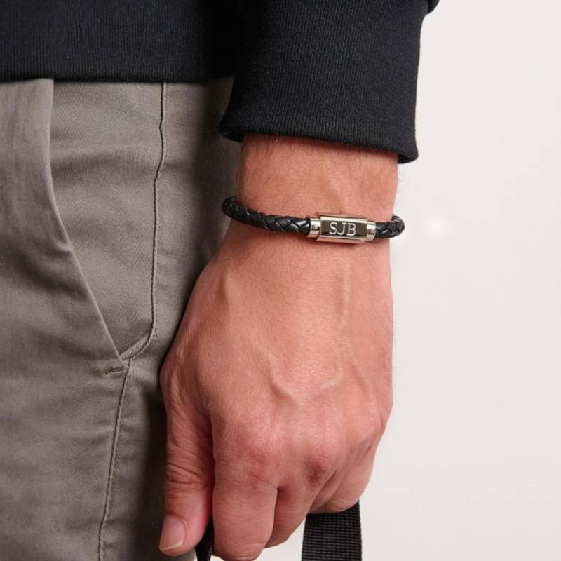 Personalisierter Lederarmband, Herren Lederarmband von SiennaOliviaGifts