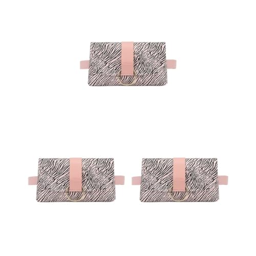 Bauchtasche aus PU-Leder, Gürteltasche, Geldbörse, Hüfttasche, Handytasche, Schwarz, 3er-Set (Rindenstruktur), S, Siehe Beschreibung von Siepificius