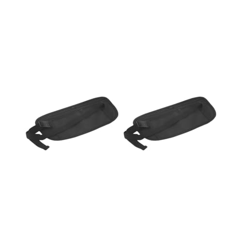 Fitness Pouch EVA MP4 Messenger Bags Crossbody Purse Dust-Proof Cycling Accessories Jogging Multifunctional Chest Pack Black, 2 Sets (schwarz), 25*13cm, Siehe Beschreibung von Siepificius