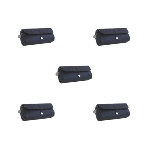 Mehrzweck-Make-up-Pinselhalter, staubdicht, großes Fassungsvermögen, für Damen, Schwarz, 5er-Set (schwarz), 23cm×10.5cm×7cm, Siehe Beschreibung von Siepificius