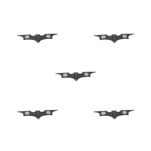 Siepificius Herren-Geldklammer aus Legierung, klassischer Geldscheinhalter, Kreditkartenhalter, Geldorganizer, Schwarz 01, 5er-Set (Schwarz 01), as described, Siehe Beschreibung von Siepificius