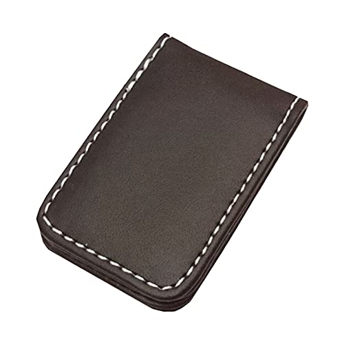 Siepificius Magnetische Geldklammer Dollar Bargeld Klemme Kartenhalter Brieftasche Schwarz 60 x 41 x 8 mm, Kaffeebraun, 60 x 41 x 8 mm, 60x41x8mm, Siehe Beschreibung von Siepificius
