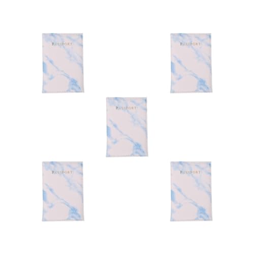 Siepificius Reisepasshülle Reisepasshülle Etui Schwarz 20x14cm, 5er-Set (blau, 20 x 14 cm), 20x14cm, Siehe Beschreibung von Siepificius