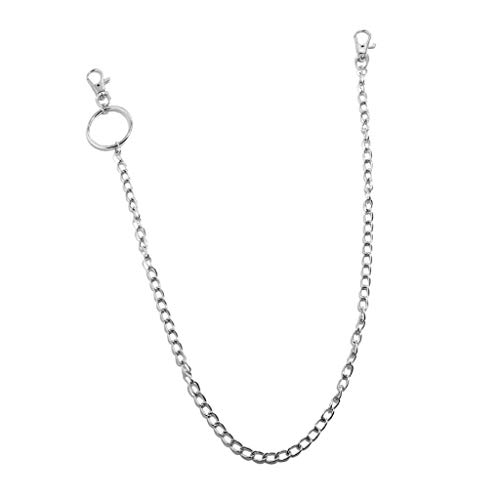 Siepificius Unisex Metall Geldbörse Kette Jeans Biker Rocker Doppellagige Halskette 1 Schicht, 3er-Set (1 Schicht), 1 Layer, Siehe Beschreibung von Siepificius