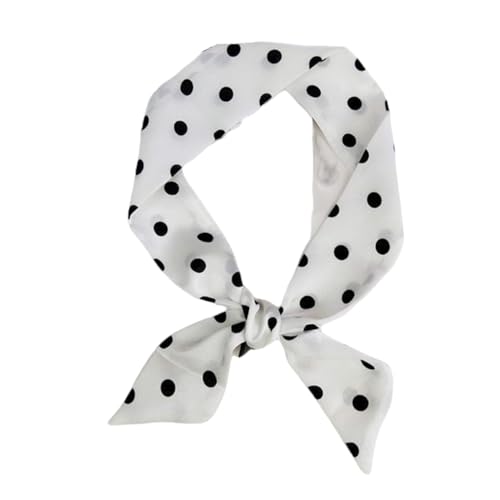 Stirnband Dressing Kleidung Dekoration Neck Wraps Band Tragbar Frauen Geschenk Haarband Kleid Dekorative Kopfbedeckung Krawatte Weiß von Siepificius