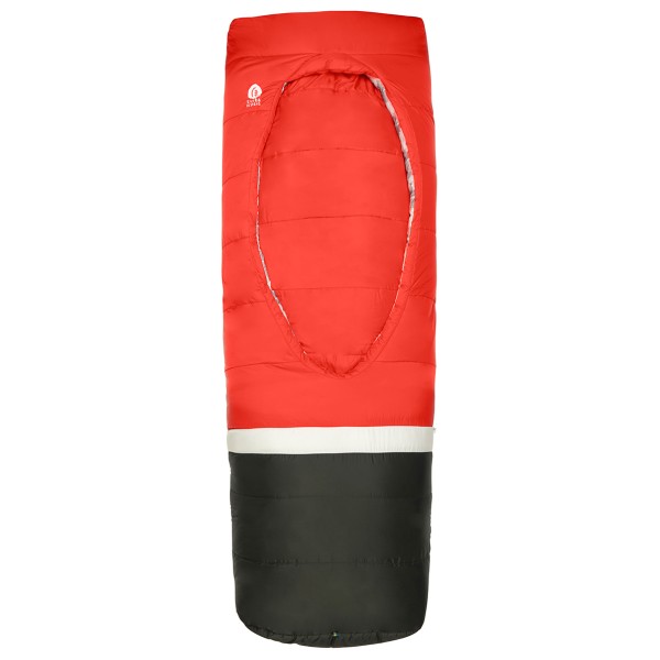Sierra Designs - Frontcountry Bed 20 - Kunstfaserschlafsack Gr Long rot/grau von Sierra Designs