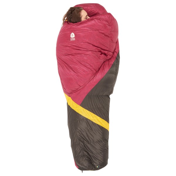 Sierra Designs - Women's Cloud 20 / 800 DriDown - Daunenschlafsack Gr Regular sangria / peat von Sierra Designs