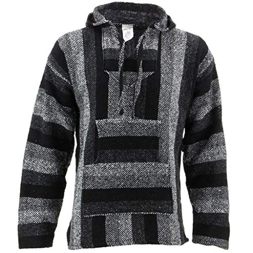 Siesta Herren Kapuzenpullover Grau Grau von Siesta