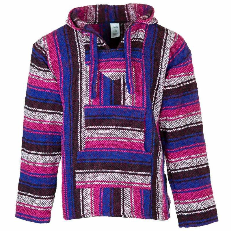 Siesta Kapuzenpullover - Baja Top - Mexican Pink - M bis XXL - Größe XL - multicolor von Siesta