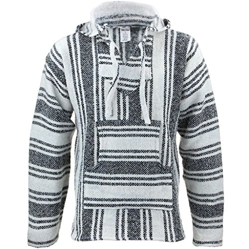 Siesta Herren Kapuzenpullover Grau Grau von Siesta