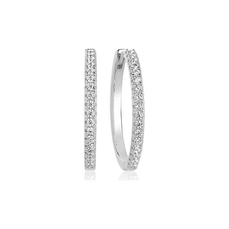 Sif Jakobs Jewellery Creolen SJ-E22030-CZ-SS 925er Silber von Sif Jakobs Jewellery