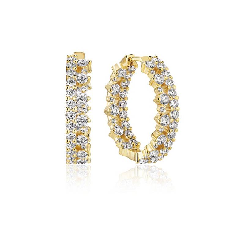 Sif Jakobs Jewellery Creolen SJ-E2364-CZ-YG von Sif Jakobs Jewellery