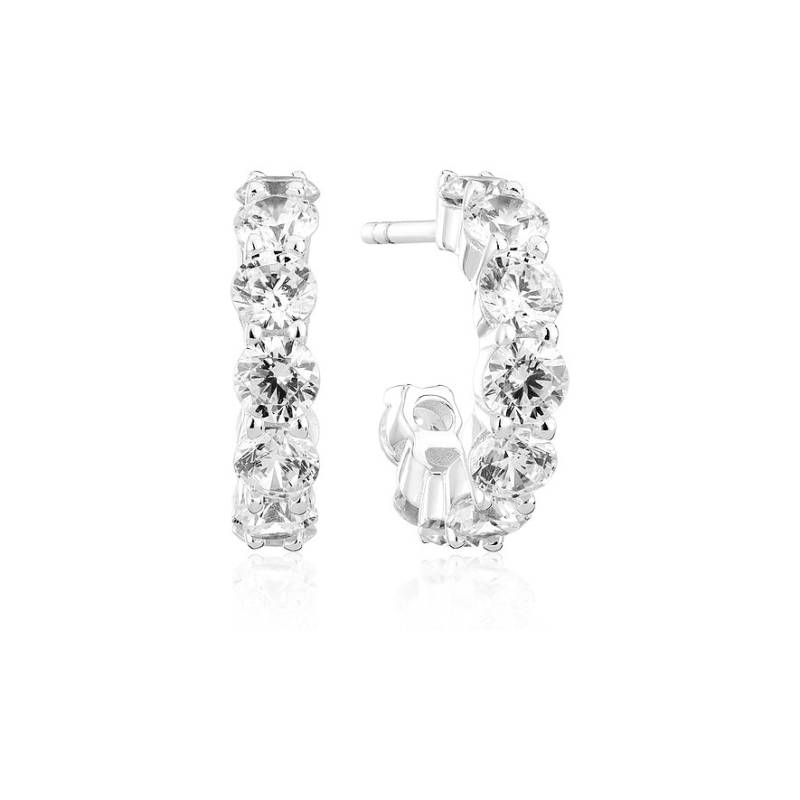 Sif Jakobs Jewellery Creolen SJ-E42114-CZ-SS von Sif Jakobs Jewellery