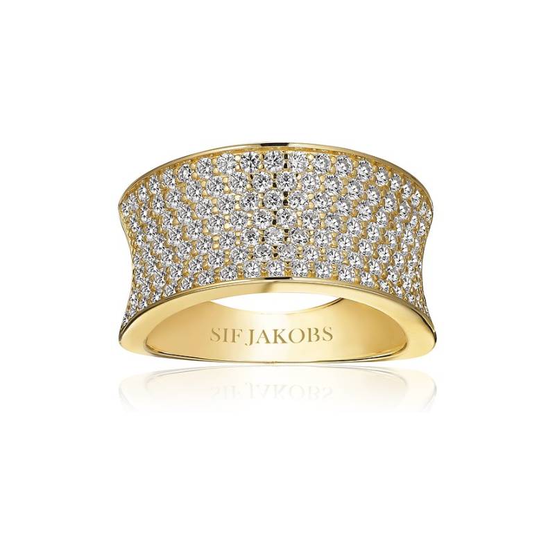 Sif Jakobs Jewellery Damenring SJ-R2393-CZ-YG-54 925er Silber von Sif Jakobs Jewellery