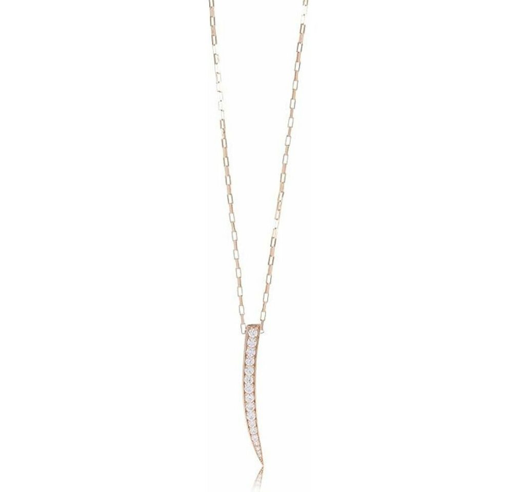 Sif Jakobs Jewellery Kette mit Anhänger Damenanhänger P1012-CZ-RG (45 cm) (45 cm) von Sif Jakobs Jewellery
