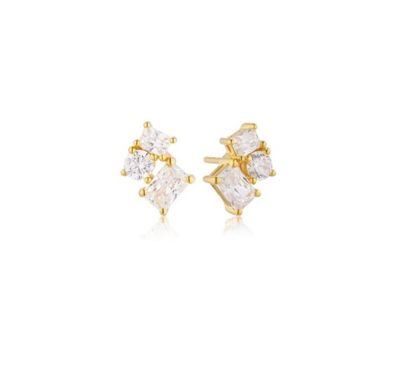 Sif Jakobs Jewellery Ohrring-Set Fine gold-plated earrings Ivrea SJ-E12306-CZ-YG von Sif Jakobs Jewellery