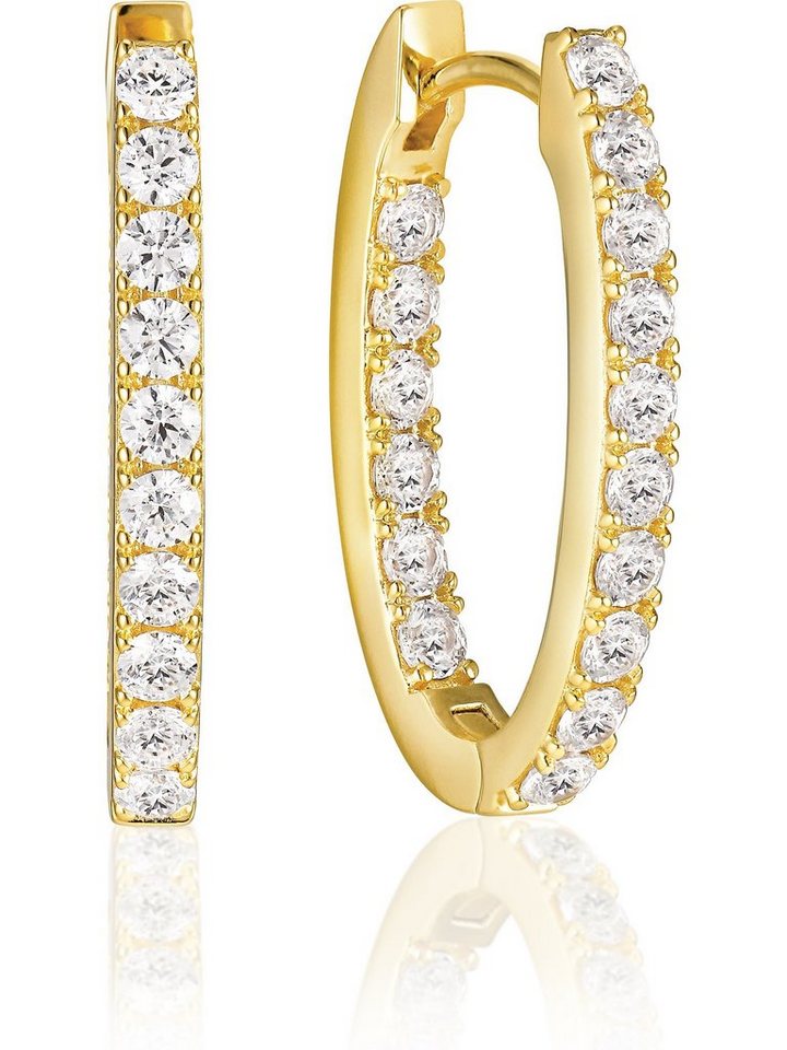 Sif Jakobs Jewellery Paar Creolen Sif Jakobs Jewellery Damen-Creolen 925er Silber (Paar) von Sif Jakobs Jewellery