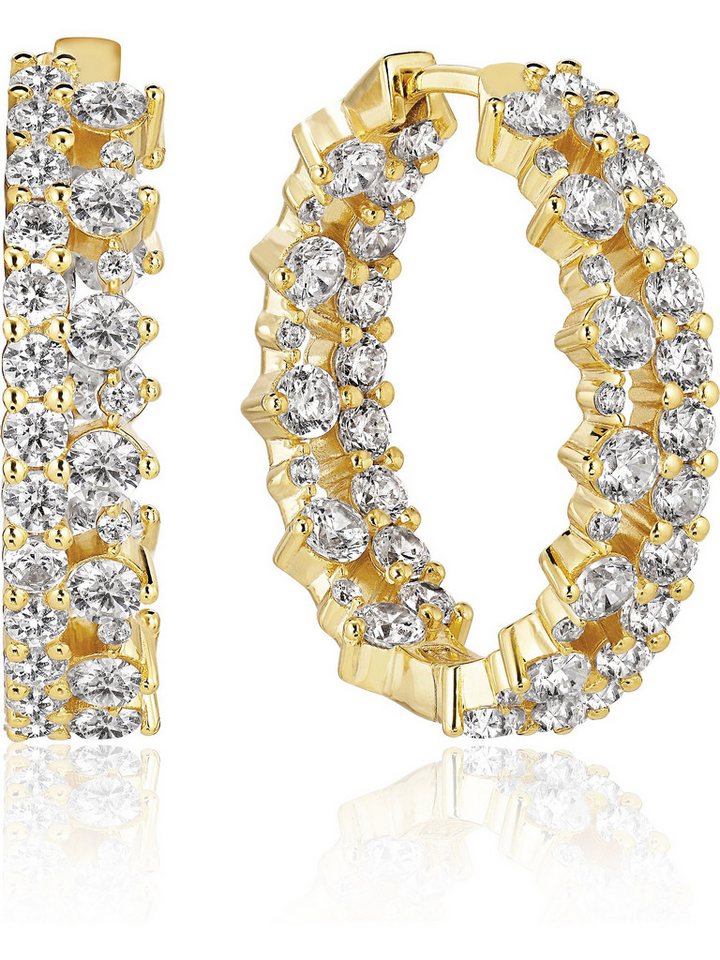 Sif Jakobs Jewellery Paar Creolen Sif Jakobs Jewellery Damen-Creolen 925er Silber (Paar) von Sif Jakobs Jewellery