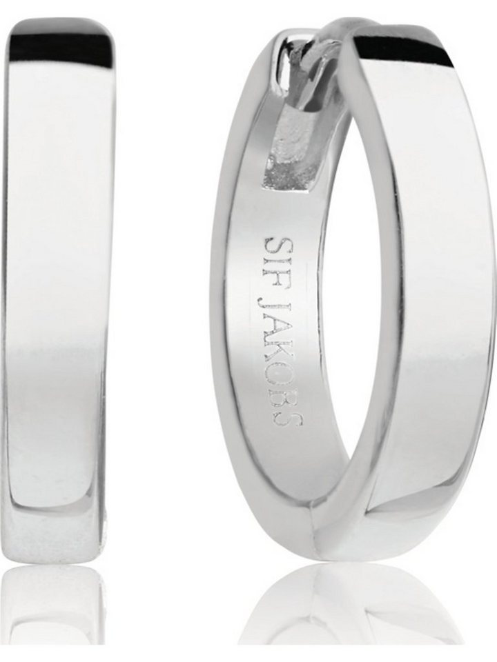 Sif Jakobs Jewellery Paar Creolen Sif Jakobs Jewellery Damen-Creolen 925er Silber (Paar) von Sif Jakobs Jewellery