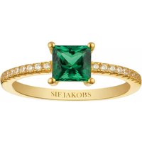 Sif Jakobs Jewellery Ring - Ellera Quadrato Ring - Gr. 50 - in Gold - für Damen von Sif Jakobs Jewellery