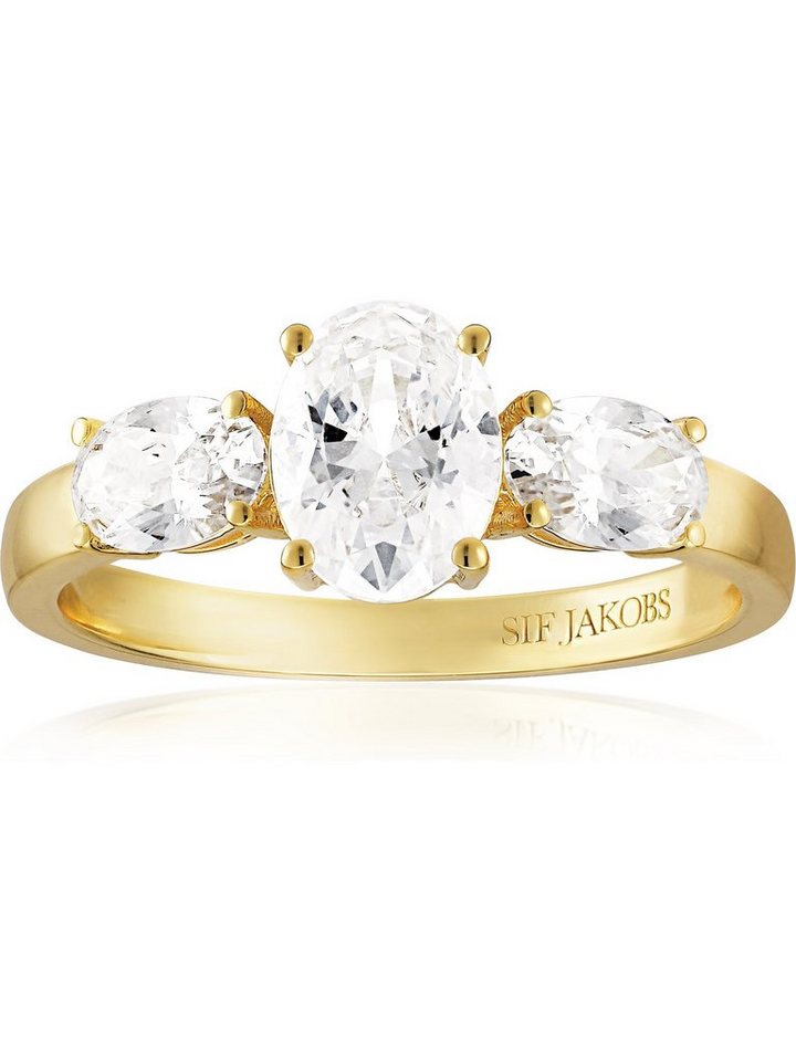 Sif Jakobs Jewellery Silberring Sif Jakobs Jewellery Damen-Damenring 925er Silber von Sif Jakobs Jewellery