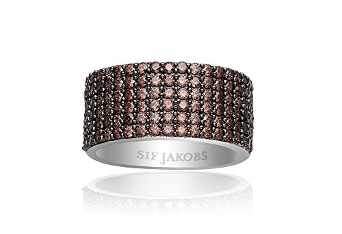 Sif Jakobs Anillo Mujer R10766-BWN-BK-60 (20) (Talla 20) von Sif Jakobs