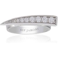 Sif Jakobs Ring 925 Silber Pila mit weißen Zirkonia, 54 / 17,2 von Sif Jakobs