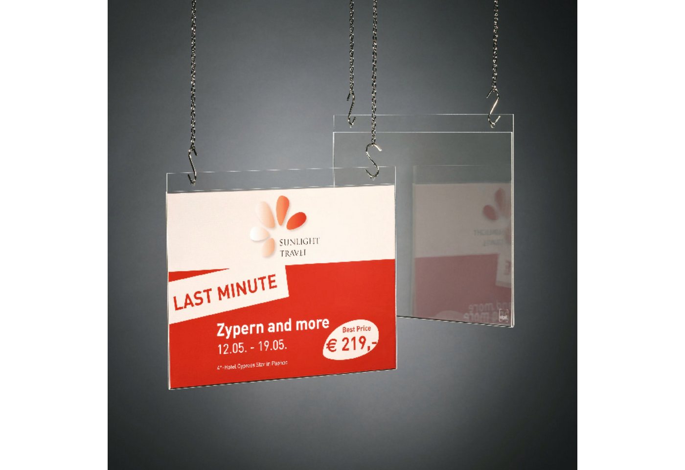 Sigel Dokumententasche SIGEL TA241 Plakattaschen - A4 quer - glasklar - Acryl von Sigel