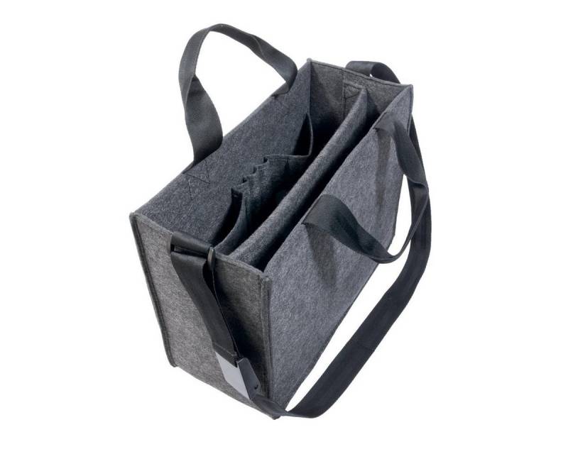 Sigel Umhängetasche BA410 sigel Business-Filztasche Desk Sharing Bag, Größe: M, grau von Sigel