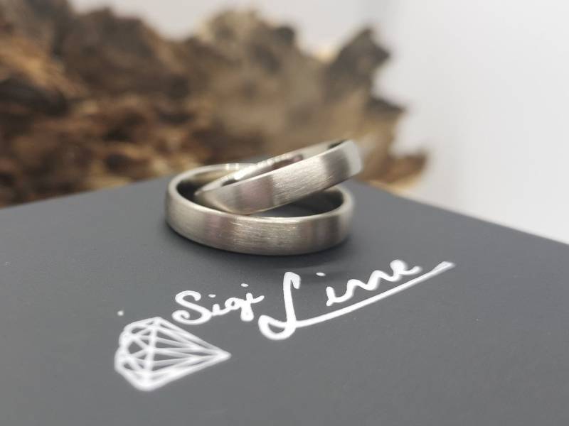 Ehering Trauring Silber von SigiLineSchmuck
