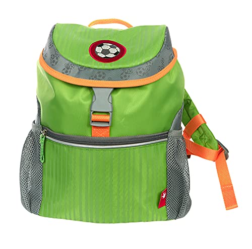 Sigikid 25210 Rucksack groß Killy Keeper Mädchen und Jungen Kinderrucksack empfohlen ab 3 Jahren grün/grau von Sigikid