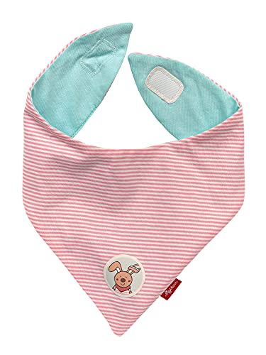 Sigikid Unisex Baby halsdoek Babyerstausstattung, Rosa/Hellblau, 35x16x1 cm EU von Sigikid