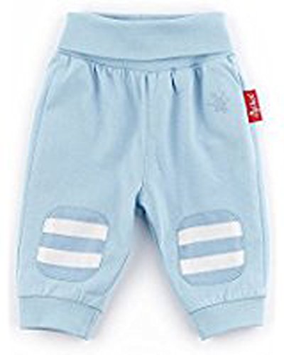 Sigikid Baby - Jungen Hose New Born 152106, Einfarbig, Gr. 50, Blau (Cerulean 571) von Sigikid