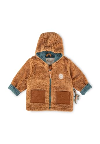 Sigikid Baby-Jungen WILD Fox Teddyjacke, Braun, 86 von Sigikid
