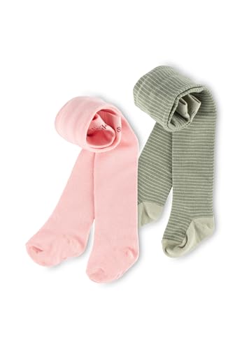 Sigikid Baby-Mädchen 2er Strumpfhose, grün, 62/68 von Sigikid