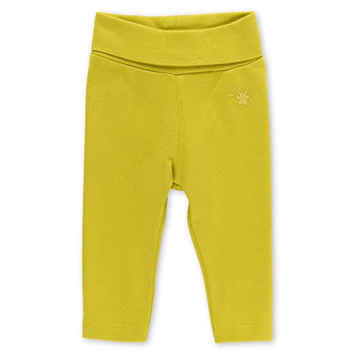 Sigikid Baby-Mädchen Bio-Baumwolle Leggings, gelb, 68 von Sigikid