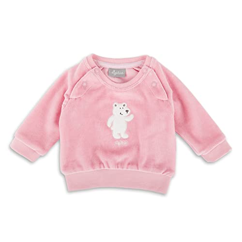 Sigikid Baby-Mädchen Classic Langarmshirt aus Bio-Baumwolle T-Shirt, rosa/Eisbär, 68 von Sigikid